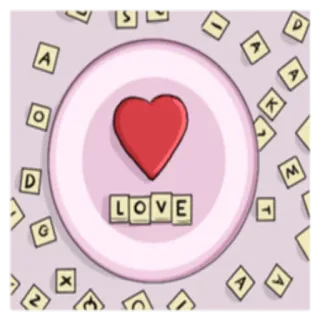 ❤ LOVE Liebe, Herz, Buchstaben, Zuneigung whatsapp sticker