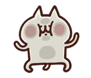 😝 mèo, động vật, sticker, dễ thương, hoạt hình telegram sticker