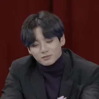 🖤 Jungkook K-Pop, Sänger, BTS, Idol, Person, Koreanisch telegram sticker