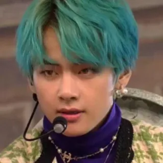 🕸 V K-pop, BTS, певец, V, айдол telegram sticker