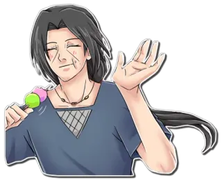 🍡 Itachi Uchiha Naruto Anime, Manga, Uchiha, Itachi, Sharingan telegram sticker