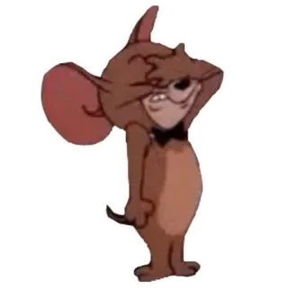 ❤️ Jerry dibujos animados, ratón, gracioso, personaje, animación, cómic telegram sticker