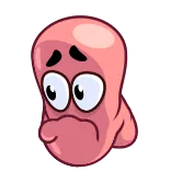 😨 무서워, 충격, 만화, 공포, 표정 telegram sticker