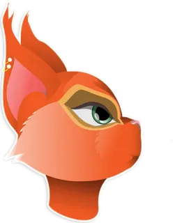 😤 gato, animal, adesivo, desenho animado, fofo telegram sticker