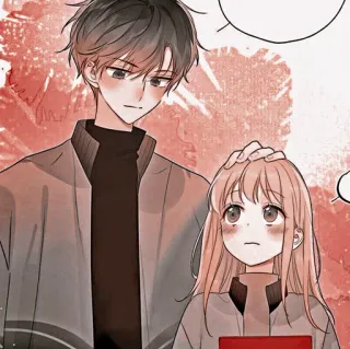🦔 para, anime, manga, miłość, romans, słodkie, związek telegram sticker