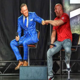 👑 Conor McGregor Конор Макгрегор, MMA, бои, UFC, мужчина, костюм, кулак, спорт whatsapp sticker