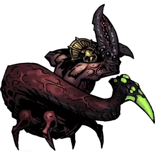 💃 монстр, существо, ужасы, темное фэнтези, гротеск, аберрация telegram sticker