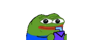 🧃 Pepe the Frog pepe, rana, bere, meme, cartone animato telegram sticker