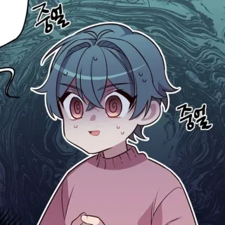 💨 중열 bé trai, hoạt hình, anime, manga, hình minh họa, nhân vật whatsapp sticker