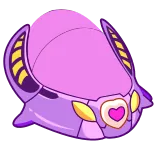 😛 violet, amour, coeur, objet telegram sticker