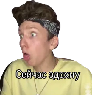😣 Сейчас сдохну chocado, surpreso, russo, expressão, engraçado telegram sticker