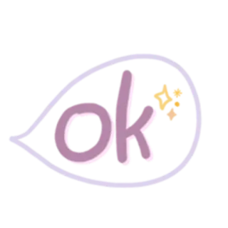 😉 ok ok, positivo, concordância, aprovação, fofo, adesivo telegram sticker