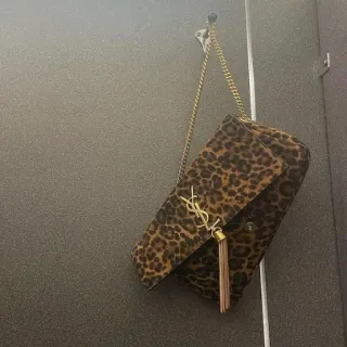 🐆 borsa, stampa leopardata, ysl, moda, accessori telegram sticker