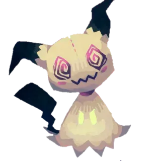 😵‍💫 Mimikyu Pokemon Mimikyu, Pokemon, cute, ghost, monster, anime telegram sticker