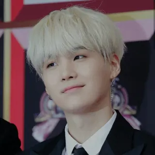 💮 Suga kpop, ídolo, cantante, suga, bts, música, coreano whatsapp sticker
