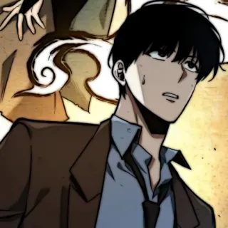🗯 anime, hombre, dibujo animado, personaje, retrato telegram sticker