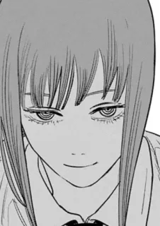 😏 Makima Chainsaw Man anime, manga, chainsaw man, makima telegram sticker