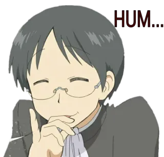 😏 HUM... telegram sticker