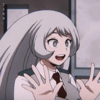 🧚‍♀ Nejire Hado My Hero Academia Anime, Cartoon, Mädchen, Lächeln, Nejire Hado, My Hero Academia, Charakter whatsapp sticker