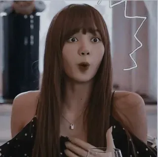 😮 Lisa kpop, lisa, blackpink, 歌手, 偶像, 名人, 女人 telegram sticker