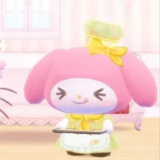😋 My Melody Dibujos animados, Kawaii, Sanrio, Lindo telegram sticker