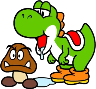 Talking Super Mario :: @line_stickers whatsapp stickers