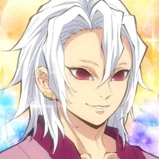 💎 Tengen Uzui Demon Slayer Anime, Manga, Demon Slayer, Tengen Uzui, Entretenimiento, Personaje, Arte telegram sticker