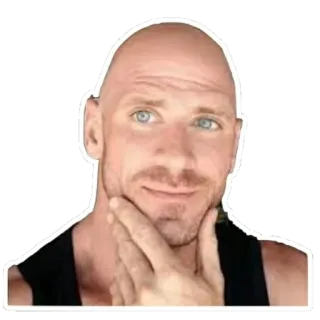 🤔 Johnny Sins หัวล้าน, ดาราหนังผู้ใหญ่, ผู้ใหญ่, นักแสดง telegram sticker