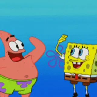 🍦 Spongebob Spongebob Squarepants Spongebob, Patrick, Dessin animé, Nickelodeon, Amis, Océan telegram sticker
