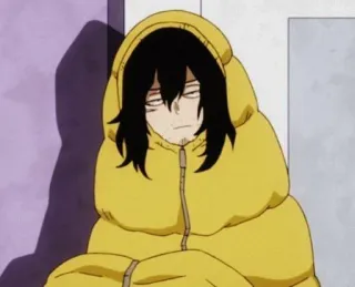 🎲 Shota Aizawa My Hero Academia Anime, My Hero Academia, Personnage, Shota Aizawa telegram sticker