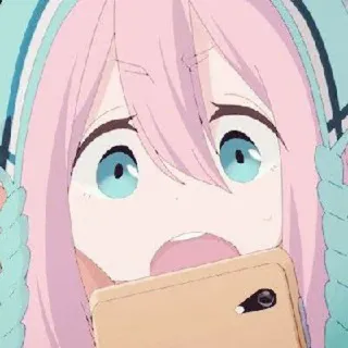 New pack Yuru camp telegram stickers