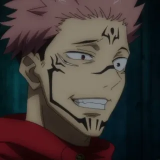 🎟 Sukuna Jujutsu Kaisen Anime, Manga, Espíritu Maldito, Villano, Jujutsu Kaisen, Sukuna telegram sticker