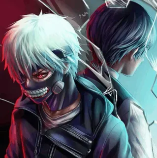 🕹 Ken Kaneki Tokyo Ghoul Anime, Manga, Tokyo Ghoul, Ken Kaneki, Ghoul, Anime Charakter, Manga Charakter whatsapp sticker