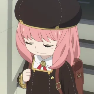 😼 Anya Forger Spy × Family anya, spy family, anime, linda, chica, escuela, manga telegram sticker