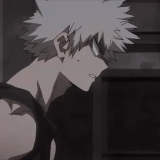 ☠ Bakugo My Hero Academia Anime, Manga, My Hero Academia, Bakugo, Katsuki Bakugo telegram sticker