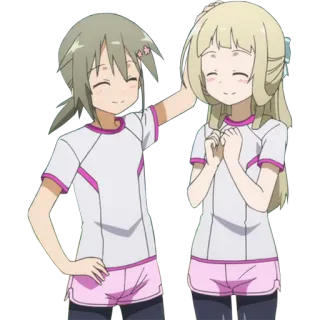 😄 Anime, Personaggi, Amicizia, Carino, Ragazze telegram sticker