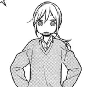 🌟 Anime, Manga, Dessin animé, Personnage, Pull telegram sticker