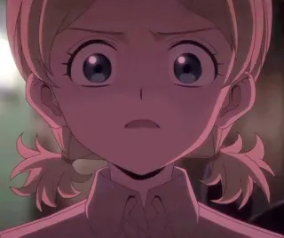 💙 Emma The Promised Neverland Anime, Charakter, Emma, The Promised Neverland, Mädchen whatsapp sticker