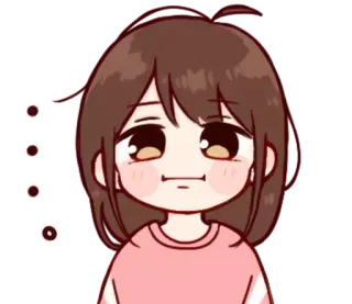 👉 ... อนิเมะ, น่ารัก, ผู้หญิง, การ์ตูน, สติกเกอร์ telegram sticker