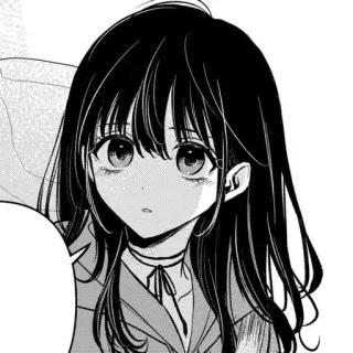 🎧 Anime, Ragazza, Carina, Manga, Cartone animato, Ritratto, Faccia telegram sticker