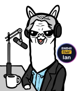 👨‍🎓 BNB48 Club
Ian Лама, Подкаст, Мультфильм, BNB48 whatsapp sticker