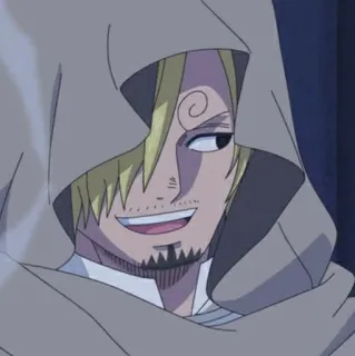 🎷 Sanji One Piece Anime, Kochen, Koch, Pirat whatsapp sticker