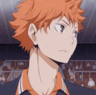 🌌 Hinata Shoyo Haikyuu anime, Haikyuu, Hinata Shoyo, volleyball, sports, manga, character telegram sticker