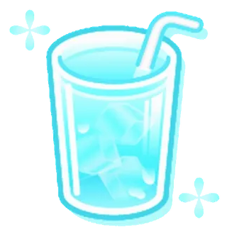 😊 bebida, hielo, vaso, agua, bebida, pajita whatsapp sticker