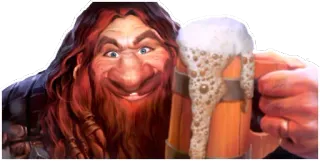 🍺 nain, bière, fantaisie, ale, chope whatsapp sticker