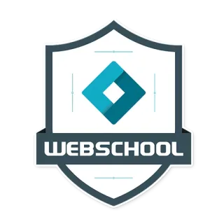 ❤ WEBSCHOOL webschool, 학교, 교육, 로고, 학습, 온라인 학습 telegram sticker