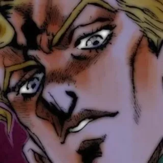 🐈‍⬛ Dio Brando JoJo's Bizarre Adventure Anime, Manga, Dio, JoJo, Villano, Aventura Bizarra telegram sticker