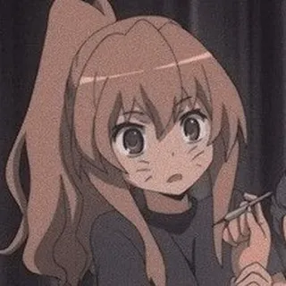 🖤 Anime, Mädchen, Zigarette, Rauchen, Cartoon, Kunst telegram sticker