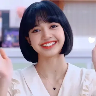 🐁 Lisa mujer, asiática, coreana, cantante, idol, femenina, Blackpink whatsapp sticker