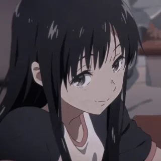 🥰 Anime, Dziewczyna, Postać, Portret telegram sticker